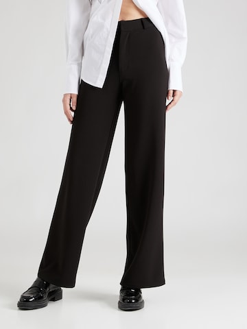 Gina Tricot Regular Broek in Zwart: voorkant