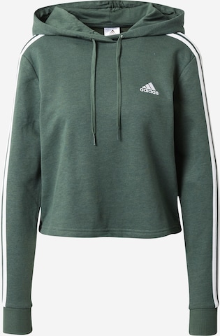 ADIDAS PERFORMANCE Athletic Sweatshirt in Green: front