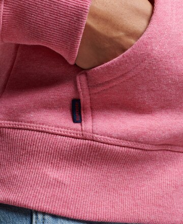 Superdry Zip-Up Hoodie in Pink