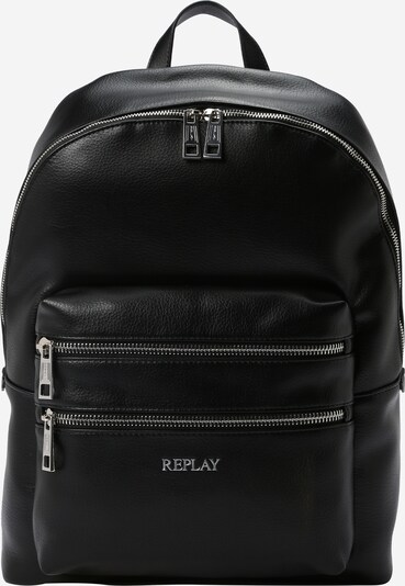 REPLAY Sac à dos en noir / argent, Vue avec produit