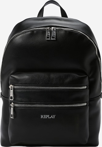 REPLAY - Mochila em preto: frente