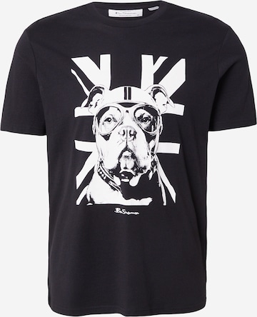 T-Shirt 'Bully' Ben Sherman en noir : devant