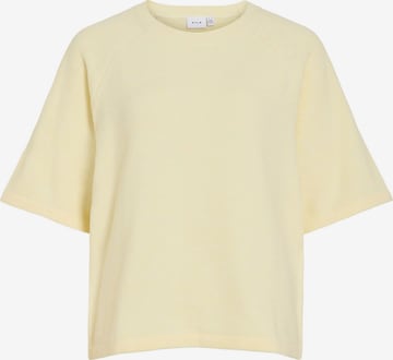 VILA Pullover 'VILiga' in Gelb: Vorderseite