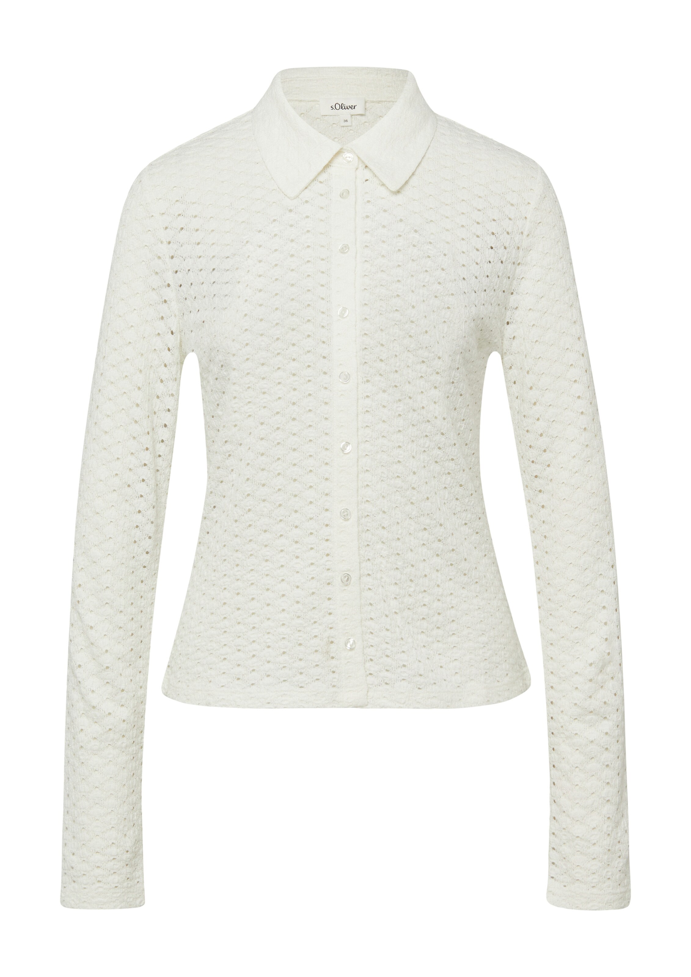 s.Oliver Blouse in Beige: front