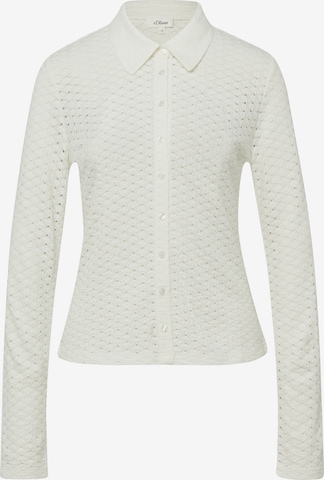 s.Oliver Blouse in Beige: front