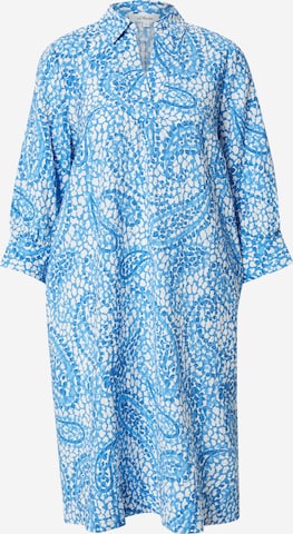 Rochie de la s.Oliver pe albastru: față