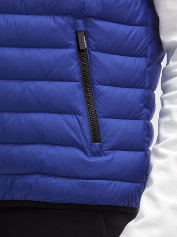 Gaastra Steppweste mit Logo-Details in Blau