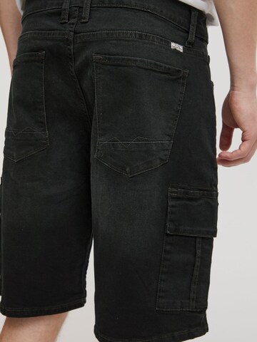 regular Jeans cargo di BLEND in nero