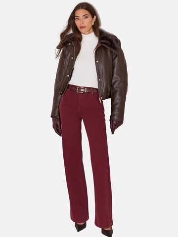 Loosefit Jeans di Lipsy in rosso: frontale