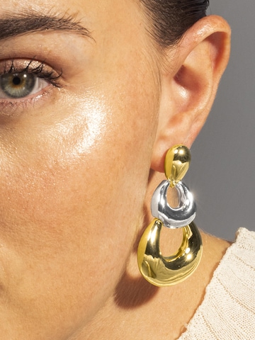 Luxenter - Pendientes 'Aured' en oro