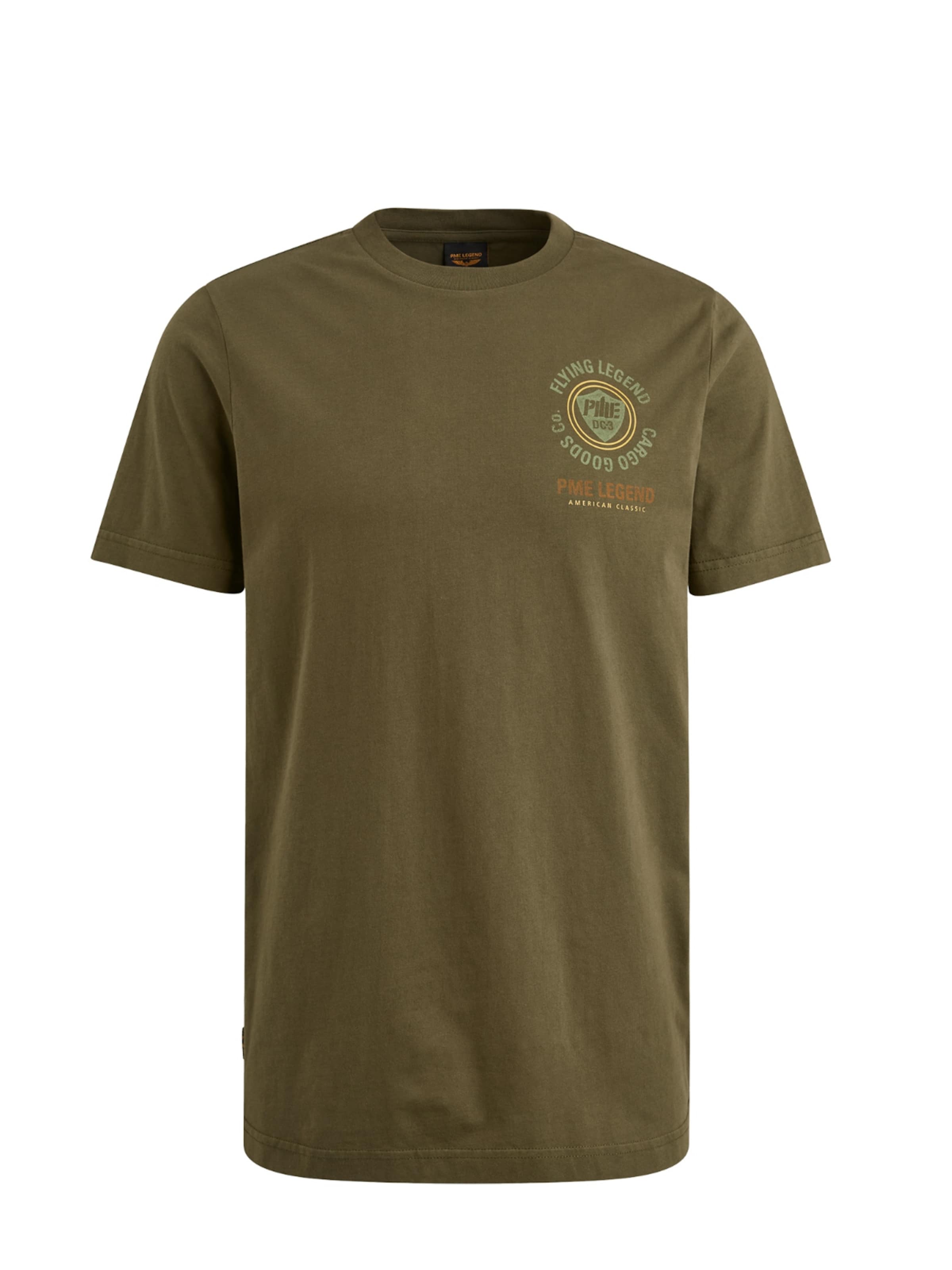 Pme-Legend Shirt 'PME Legend - Heren t-shirt' in Green: front