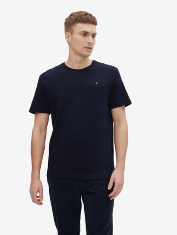 TOM TAILOR T-Shirt in Blau: predná strana