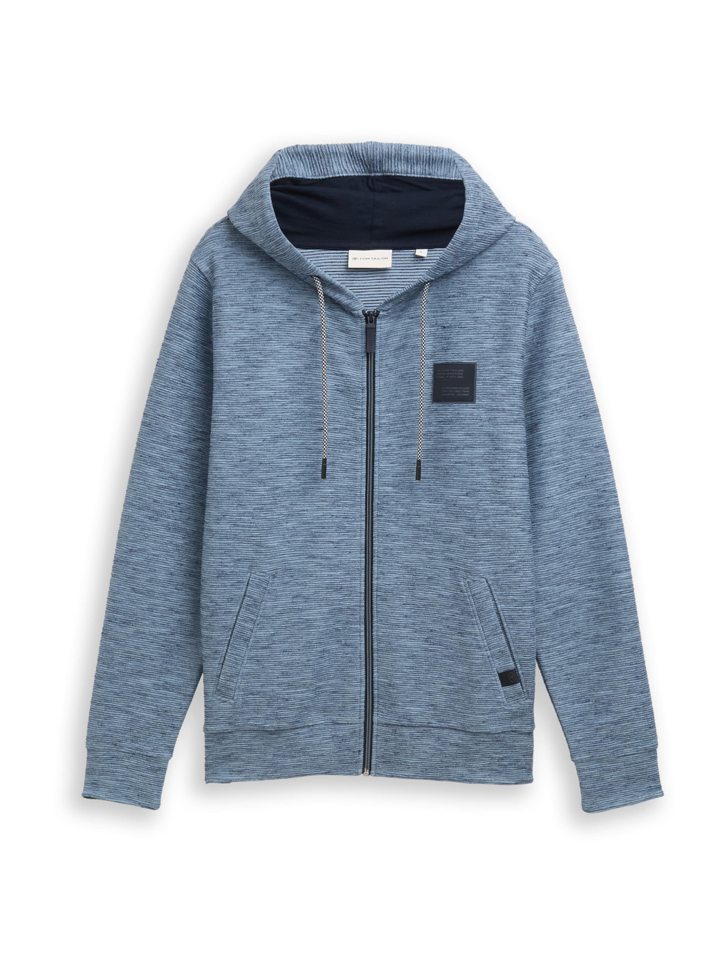 TOM TAILOR Tréning dzseki - kék: elől