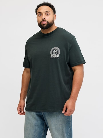 T-Shirt Jack & Jones Plus en vert : devant