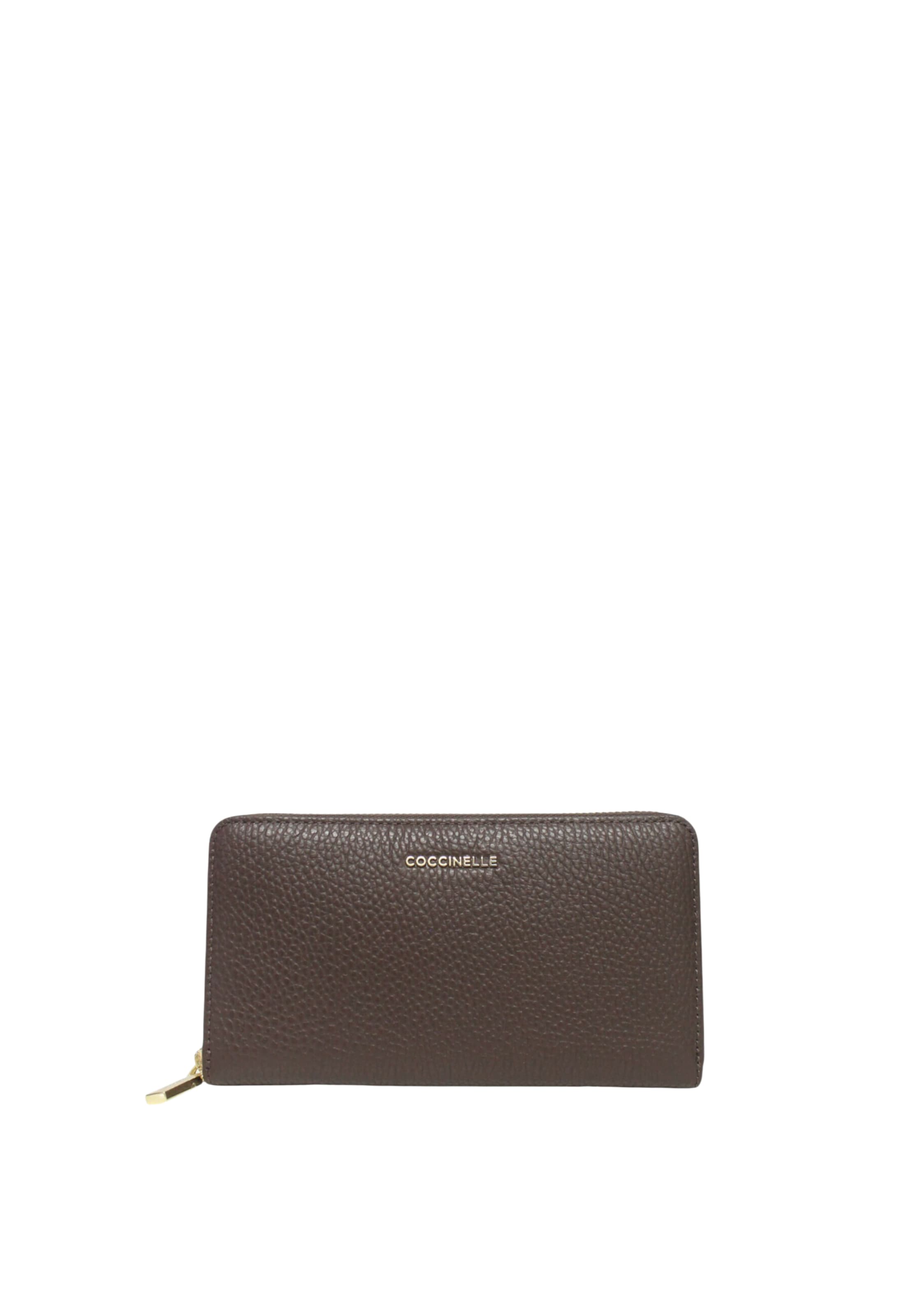 Coccinelle Wallet in Brown: front