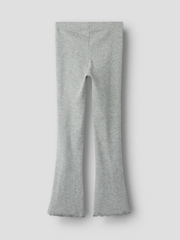 NAME IT - Bootcut Leggings 'NKFNAKAL' em cinzento