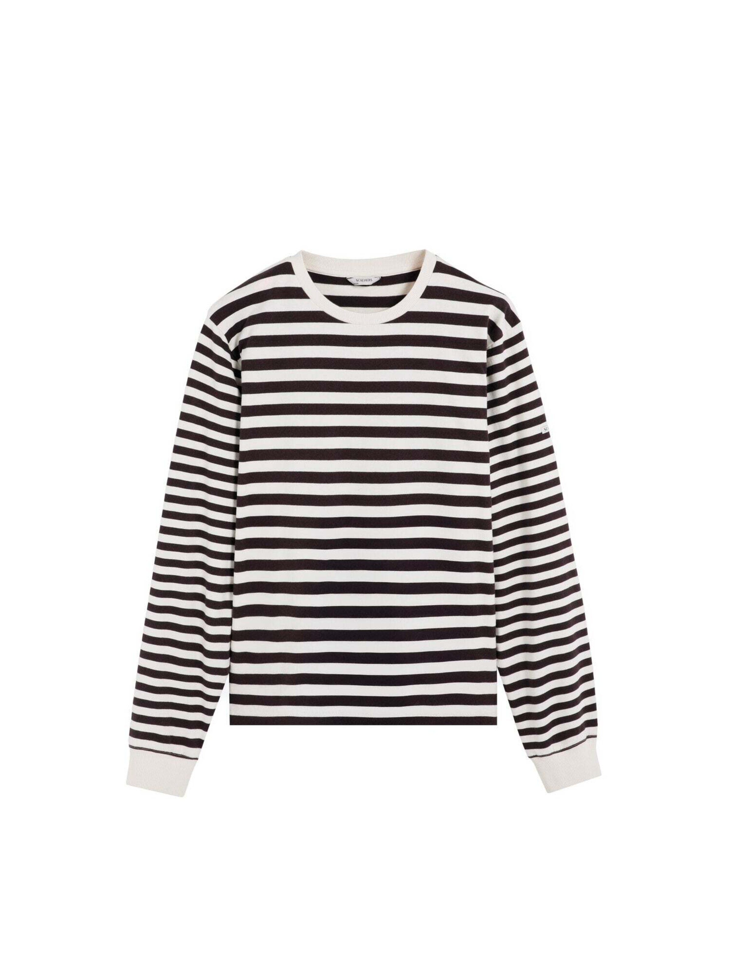 Scalpers Majica | rjava barva: sprednja stran