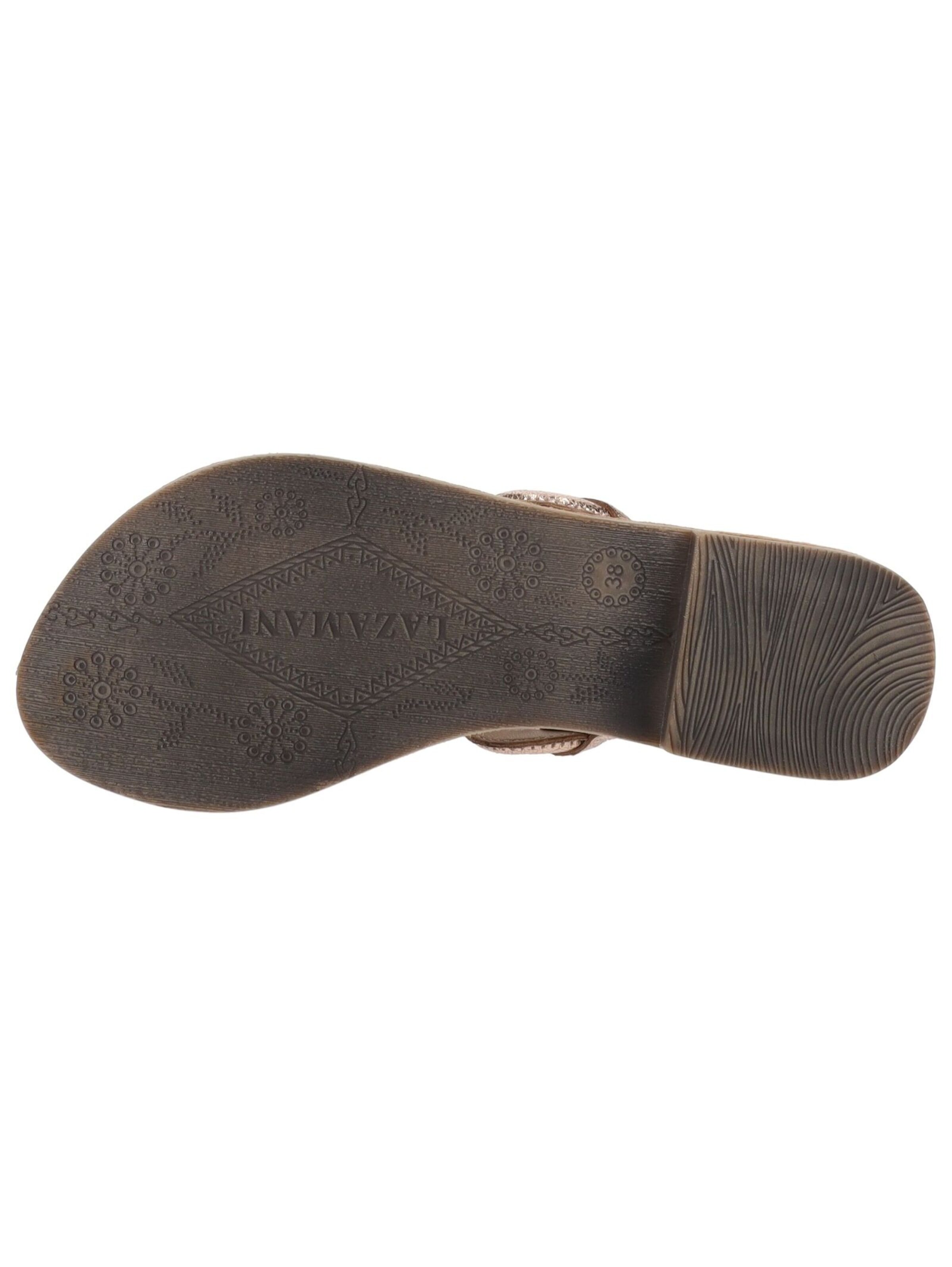 Tongs LAZAMANI en orange