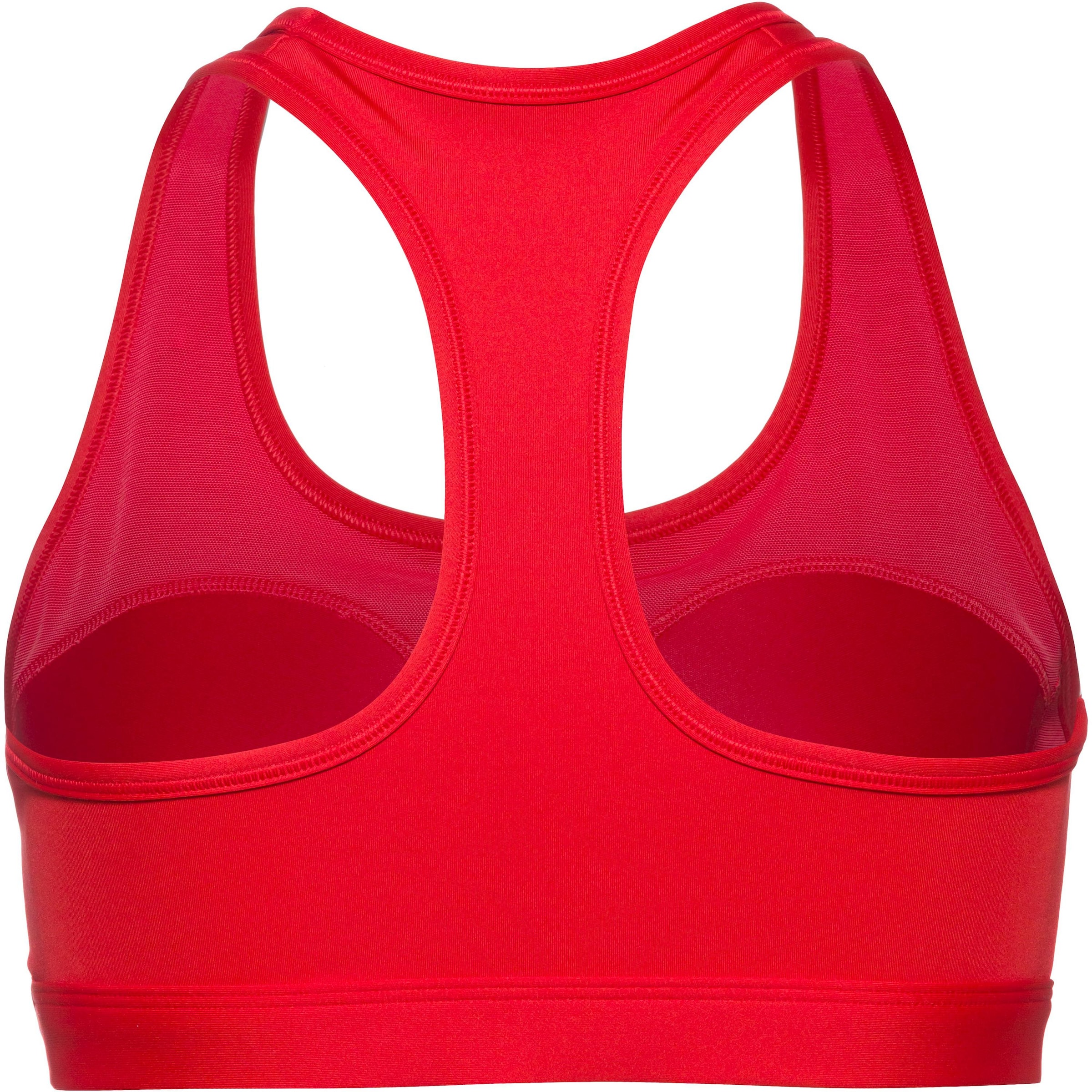 NIKE Bralette Sports Bra 'Swoosh' in Red