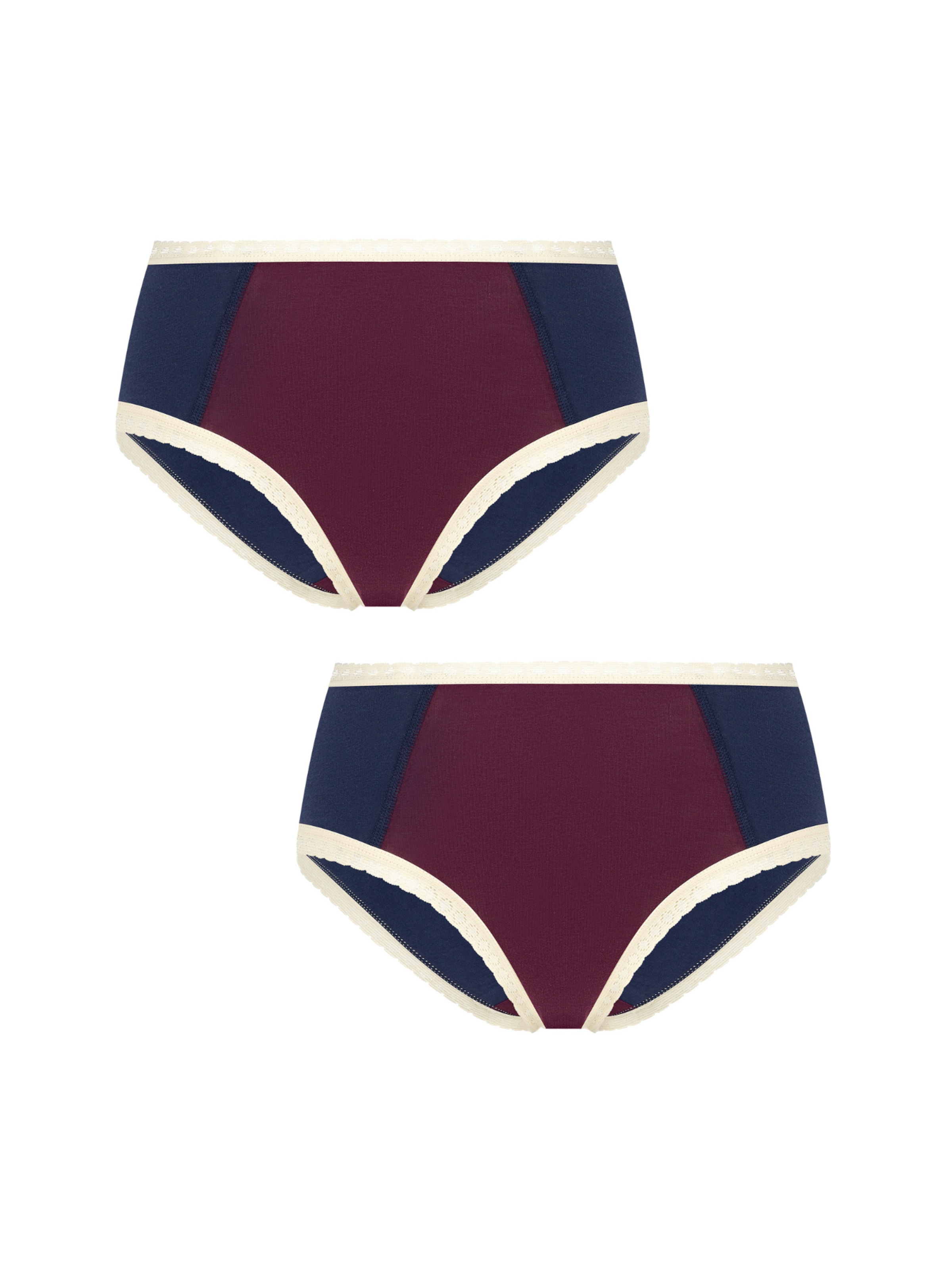 Albero Natur Slip in Blau: Vorderseite