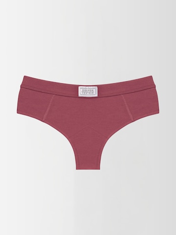 DOUVOS CONTOUR Panty 'Gemütlicher Slip aus Bambus-Viskose' in Pink: front