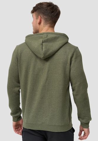 INDICODE JEANS Sweatshirt ' Gilmore ' in Groen