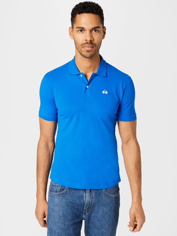 La Martina Shirt in Blue: front