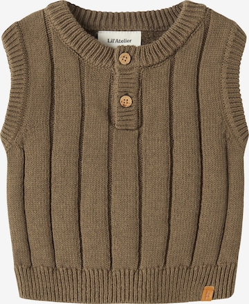Gilet di Lil'Atelier in marrone: frontale