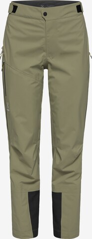 Haglöfs Outdoor Pants 'Roc' in Green: front