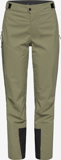 Haglöfs Outdoorhose 'Roc' in oliv / schwarz, Produktansicht