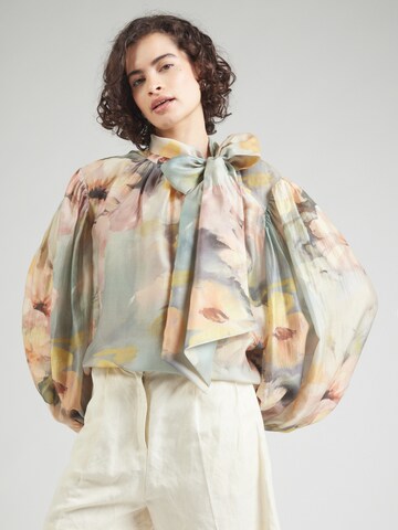 & Other Stories Blouse in Green: front