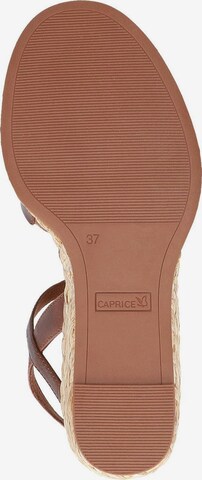 CAPRICE Sandals in Brown