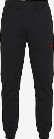 Pantaloni 'Cirico' di Zavetti Canada in nero: frontale