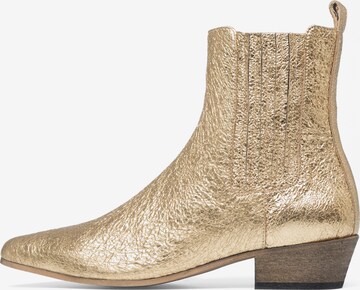 Ivylee Copenhagen Cowboy Boots 'Bailey' in Gold