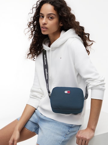 Tommy Jeans - Mala de ombro 'ESS' em azul