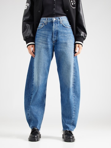 Loosefit Jean 'Luna' AGOLDE en bleu : devant