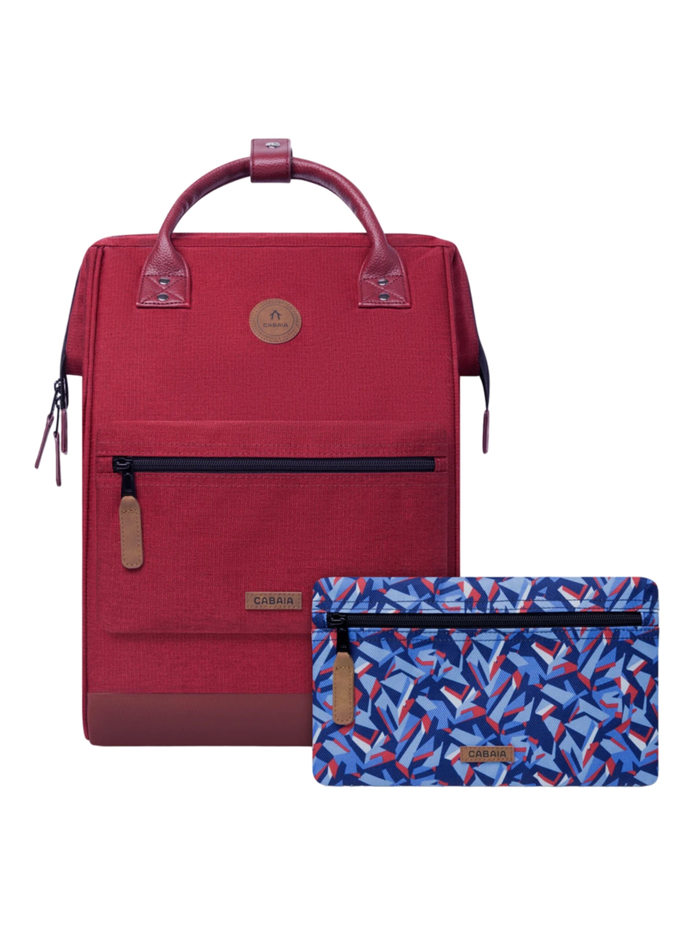 Cabaia Rucksack 'Adventurer L' in Rot: Vorderseite