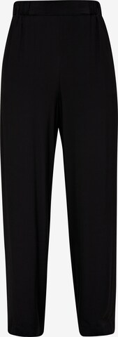 s.Oliver BLACK LABEL Wide leg Pants in Black: front