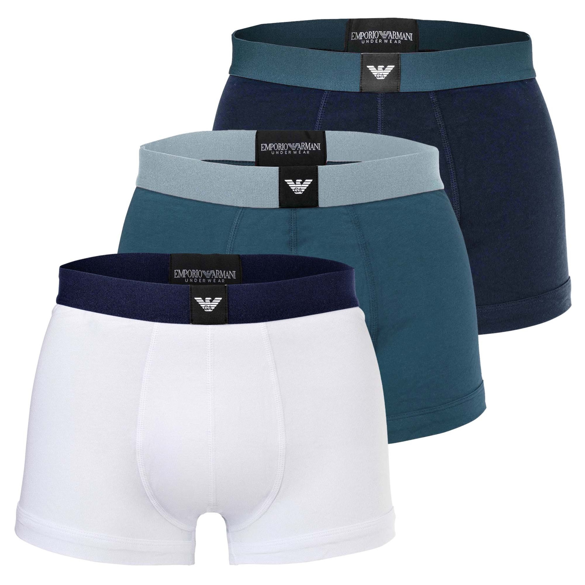 Emporio Armani Boxeralsók - kék: elől