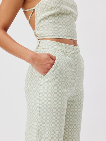 LeGer by Lena Gercke Wide leg Trousers 'Eske' in Green