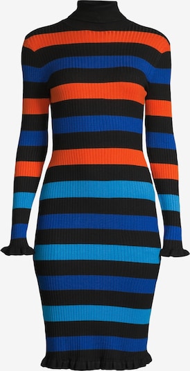 Orsay Knitted dress 'Janmidi' in Blue / Sky blue / Orange / Black, Item view