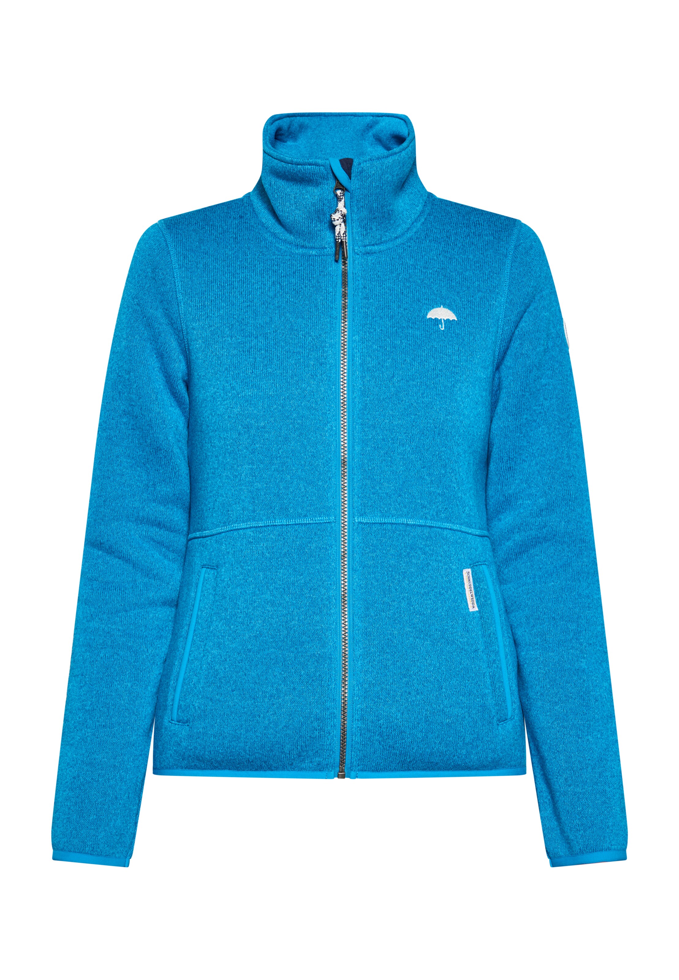 mėlyna Schmuddelwedda Flisinis džemperis: priekis