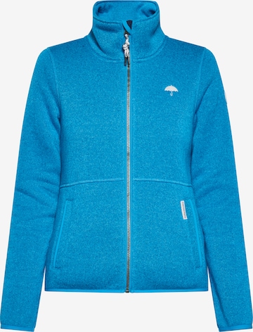 Schmuddelwedda Fleece jacket in Blue: front