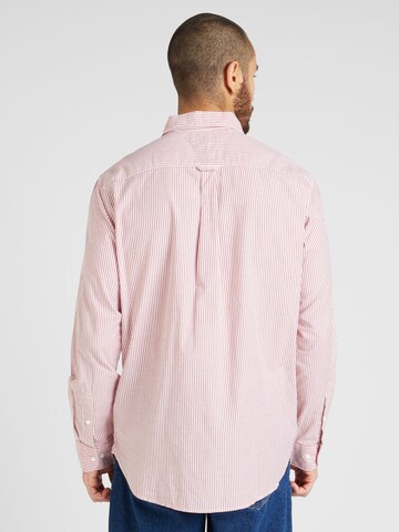 TOMMY HILFIGER Regular Fit Hemd in Rot