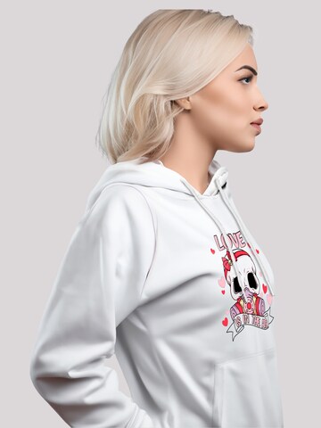 F4NT4STIC Sweater 'Anti Valentinstag Love Is In The Air' in White
