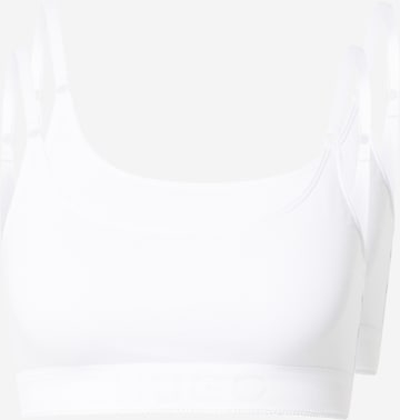 HUGO Red Bra in White: front