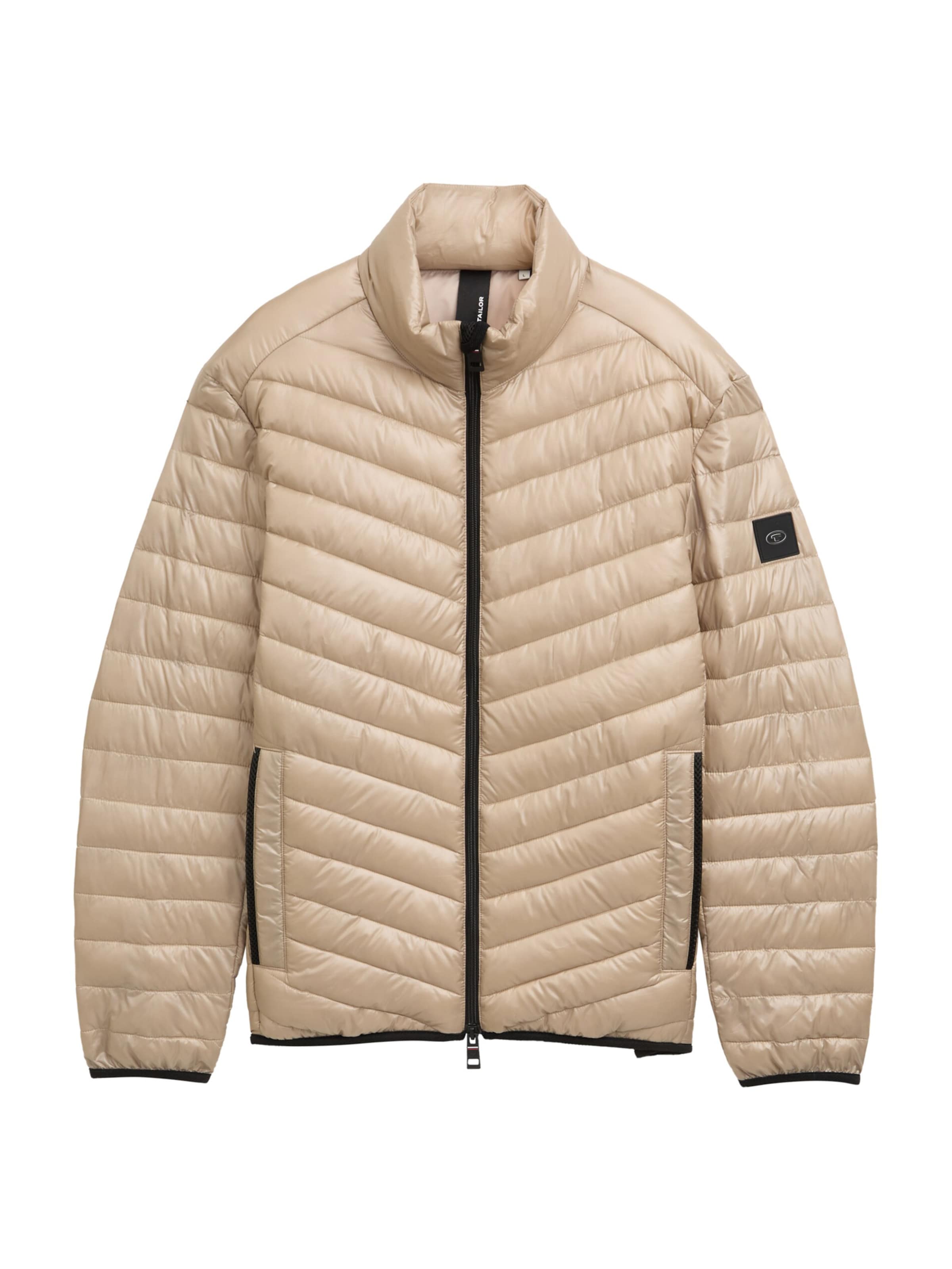 TOM TAILOR Between-Season Jacket in Brown: front