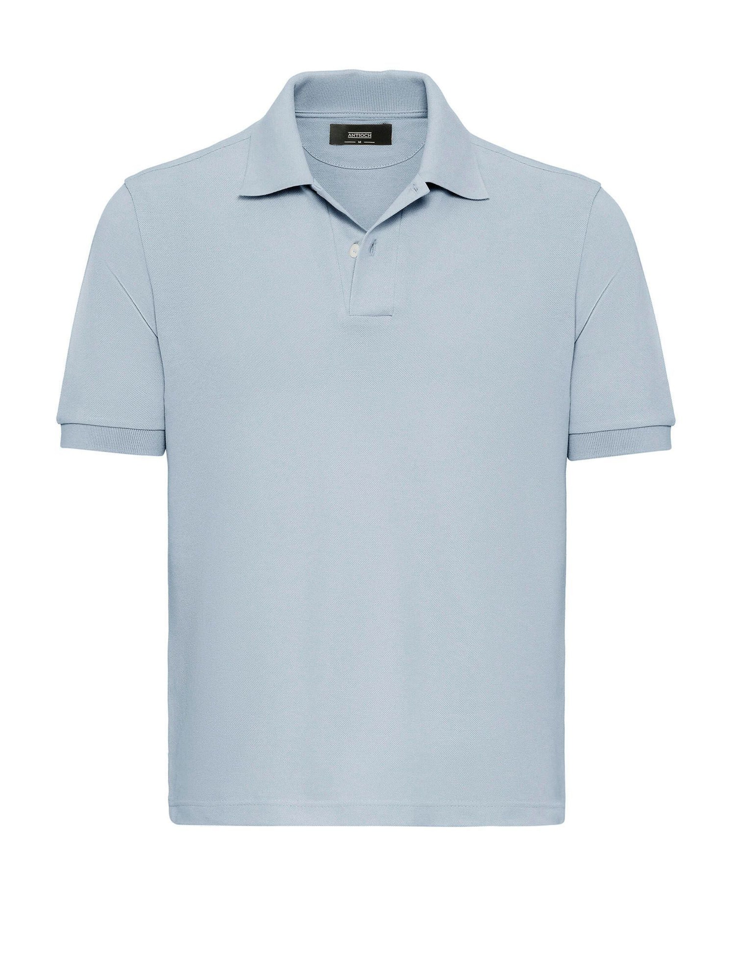 Antioch T-shirt i blå: framsida