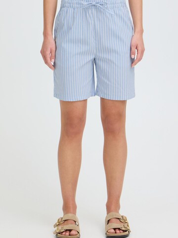 Oxmo - Loosefit Pantalón ' OXFanny ' en azul: frente