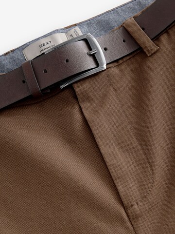 Next Regular Chino trousers in Brown
